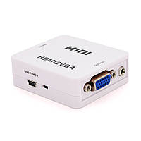 Адаптер Vention HDMI — VGA (F/F), White (YT-CM-HDMI/VGA/16294)