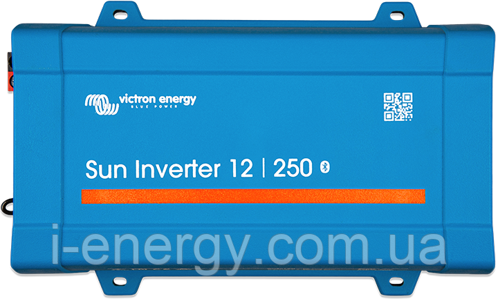 Інвертор Sun Inverter 12/250-15 IEC SIN121251100 Victron Energy з PWM контролером 12В 250ВА, фото 1