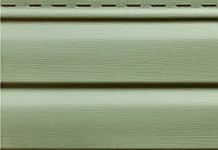 Сайдинг виниловый Ю-пласт, панель 3,05*0,23. Корабельный брус зеленый