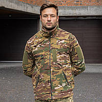 Кофта тактична на замку ARCHER мультикам (фліс)