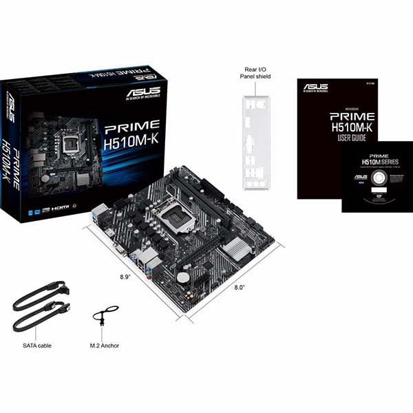 Asus Prime H510M-K, s1200 R2.0 - фото 3 - id-p1675266514