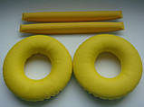 Амбушури (подушки) Yellow для навушників Sennheiser HD25 HD25-II HD25C-II HD25 SP HD 25-13-II, фото 5