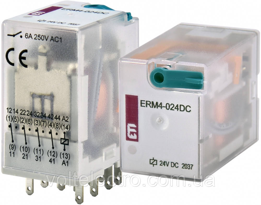 Проміжні реле під цоколь ERM4-024DC 2473006