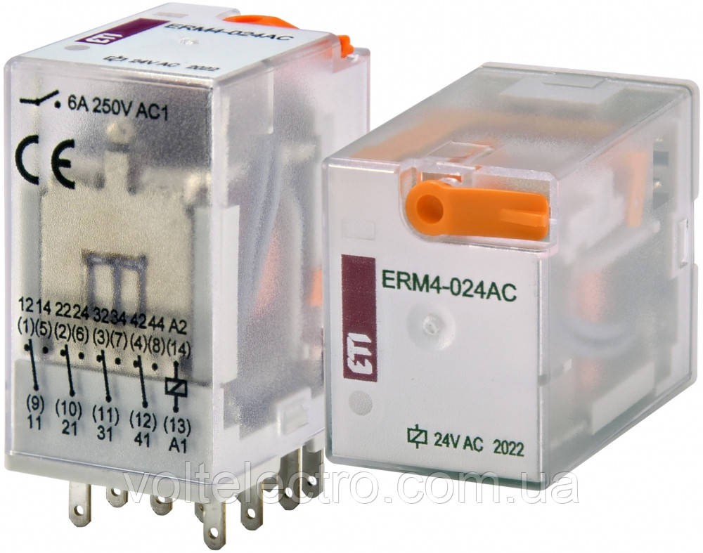 Проміжні реле під цоколь ERM4-024AC 2473008