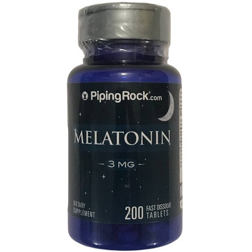 Мелатонін Piping Rock Melatonin 3mg (200 таблеток.), фото 1
