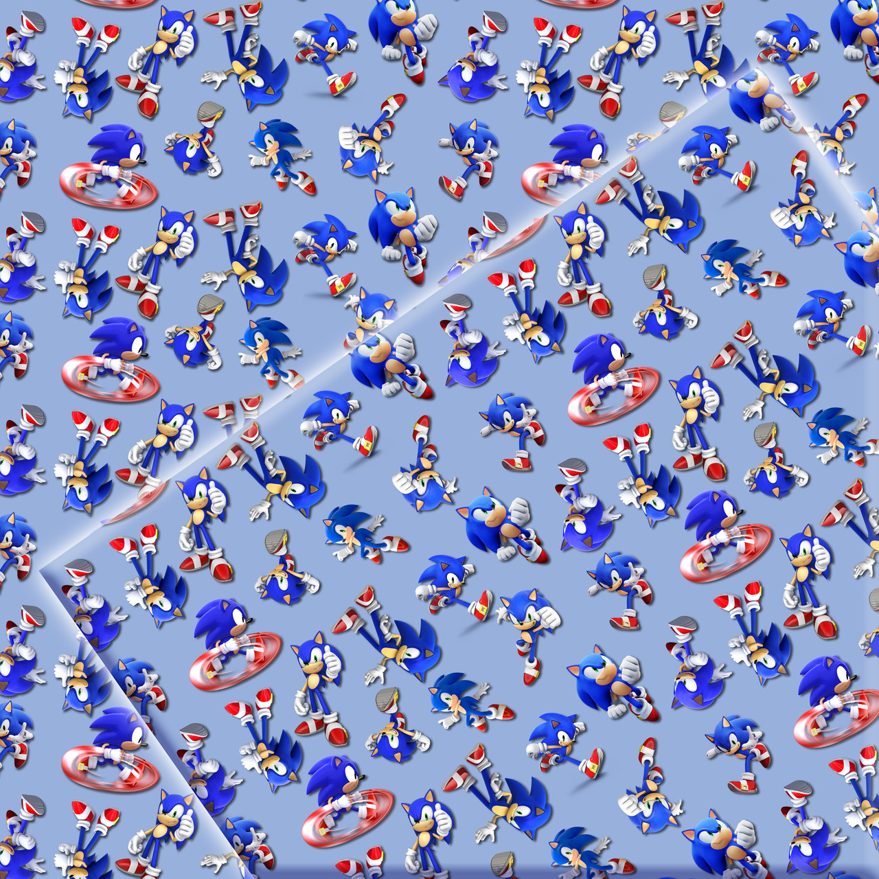 "Сонік" - Пакувальний папір 60*75 см, фото 1