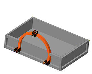 Причіп на трьохточкову навіску трактора