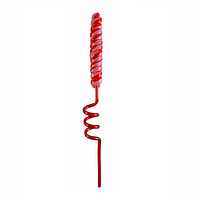 Леденец на палочке Crazy Pop Straws Красный 40g