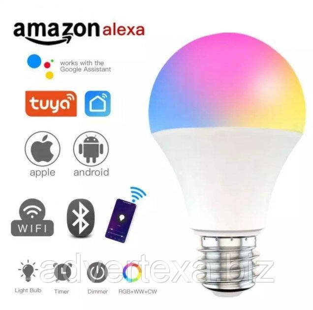 Розумна лампочка 18 Вт Smart LED RGB E27 WiFI