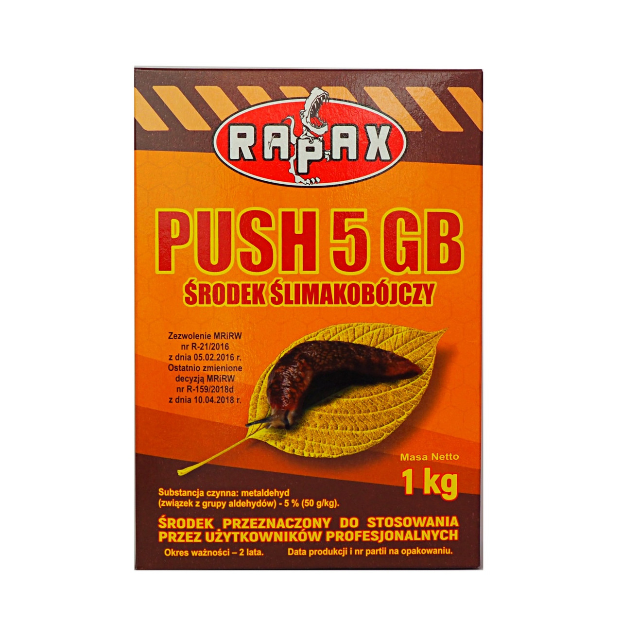 Засіб від слимаків RAPAX Push 5 GB, 1 кг