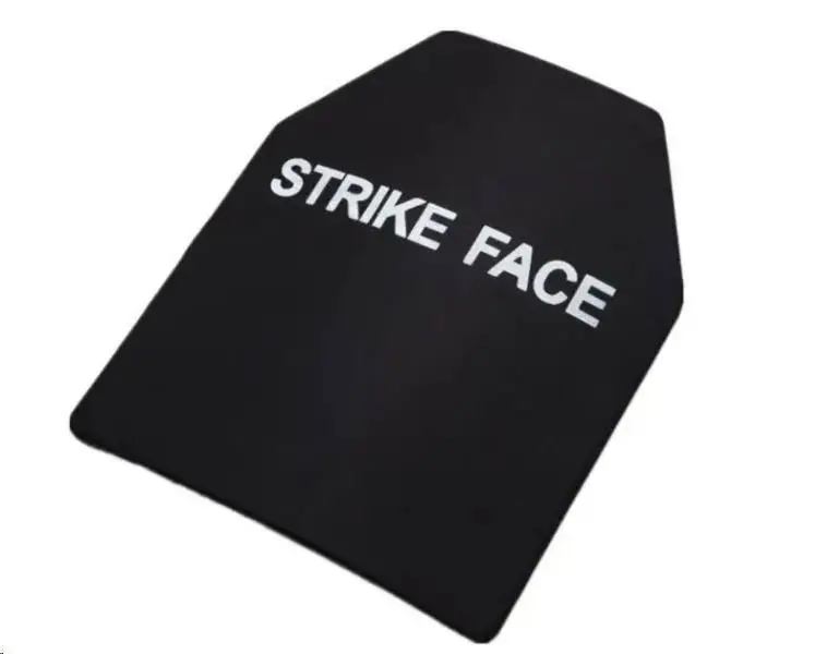 Комплект легких керамічних бронепластин Strike face + UHWMPE 4 клас NIJ III+ (2.3кг)