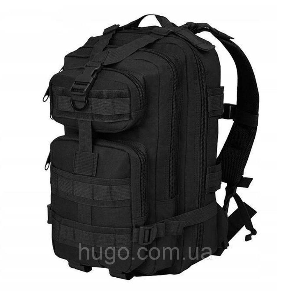 Рюкзак тактичний на 45 л M07 (50х30х20 см), Чорний / Армійський чоловічий рюкзак
