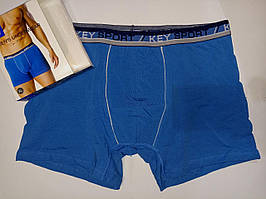 Чоловічі труси боксери фірми KEY (сині) MXH 184 А21 NI