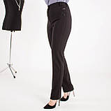 Утеплені жіночі брюки. Кольори синій і чорний. Розміри 48 - 70, фото 5
