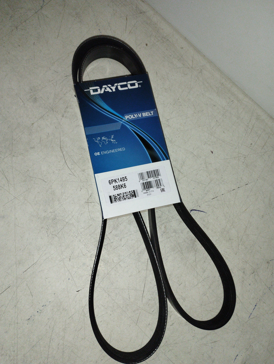 Dayco Ремінь полікліновий 6pk1495