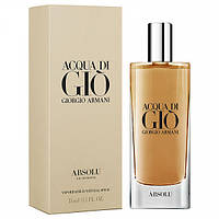 Парфюмированная вода Giorgio Armani Acqua di Gio Absolu для мужчин - edp 15 ml