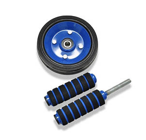 Колесо для преса (ролик гімнастичний) на підшипнику посилений, фото 2