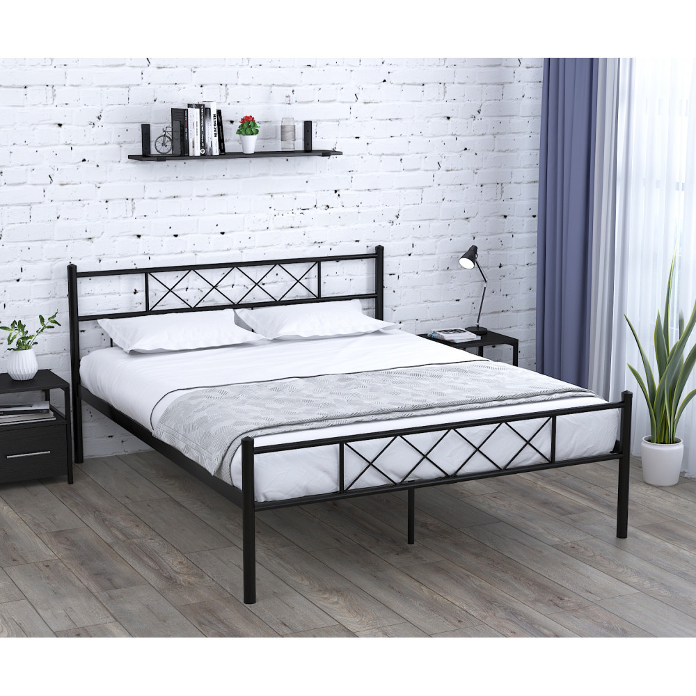 Ліжко двоспальне Сабріна 160x200 метал