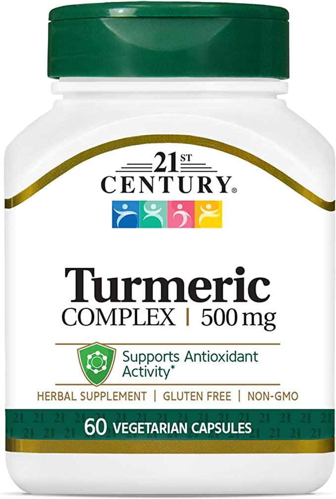 Комплекс з куркумою (Turmeric Complex) 21st Century, 500 мг 60 капсул