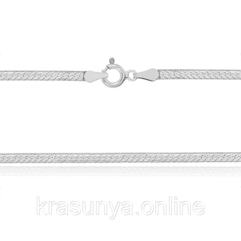 Сербряная ланцюг родированная - 825Р 3/40