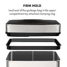 Б/У Сенсорне відро для сміття Klarstein Touchless 72 л, Німеччина, фото 5