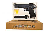 Іграшковий пістолет ZM 05 Cyma (Colt M1911 Hi-Capa 5.1) пластик, фото 2
