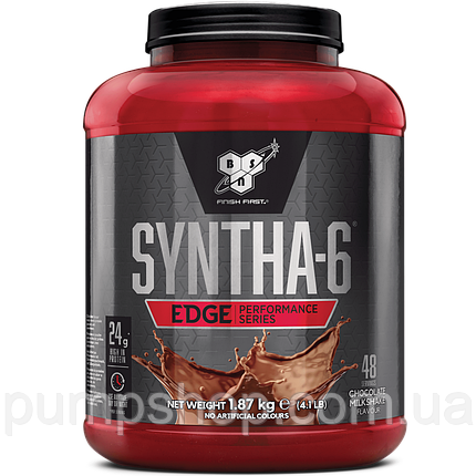 (уцінка термін по 1.25) Багатокомпонентний протеїн BSN Syntha-6 Edge Low-Carb Protein 1920 г, фото 3