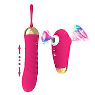 Пульсуючий вібрація з сосом пульт дистанційного управління | Puls69, фото 2