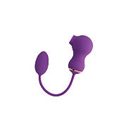 Анальний вібратор з кліторальним посачущим Ruser | Puls69, фото 3