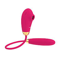 Подвійний вібрстимулятор Clitoral Vibe with Vibrating Egg | Puls69, фото 2