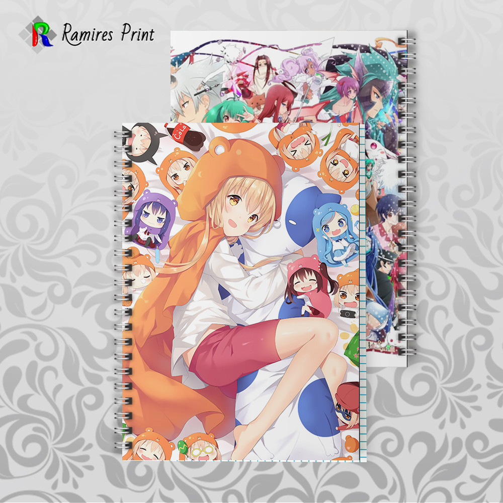Зошит 48 арк. на пружині у клітинку Himouto! Umaru-chan