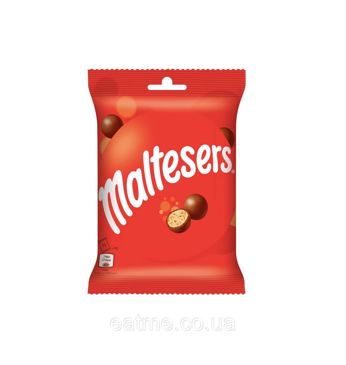 Maltesers Хрусткі кульки в молочному шоколаді 68g