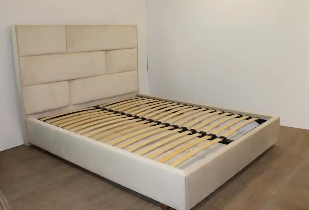 Двоспальне ліжко м'яке Стенфорд Gorodok, оббивка на вибір 180х200