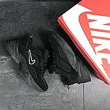 Чоловічі демісезонні кросівки Nike M2K Tekno, чорні (Рімер 42, 44, 45), фото 4