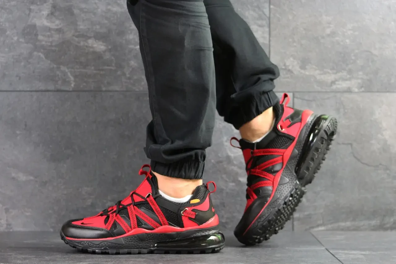 Малюки демісезонні чоловічі Nike (репліка), чорно - червоні (Розмір: 44,45,46)