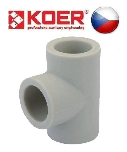 Тройник 50x32 x50 ПП KOER, фото 1