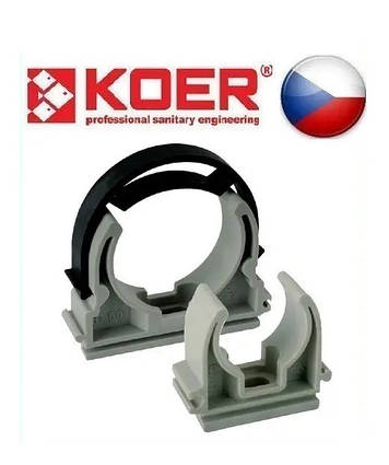 Міцна Кліпса Для Поліпропіленової Труби 32 KOER