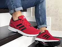 Чоловічі річні кросівки Adidas Zx Flux у стилі Адідас червоні (Розмер 44, 45, 46)