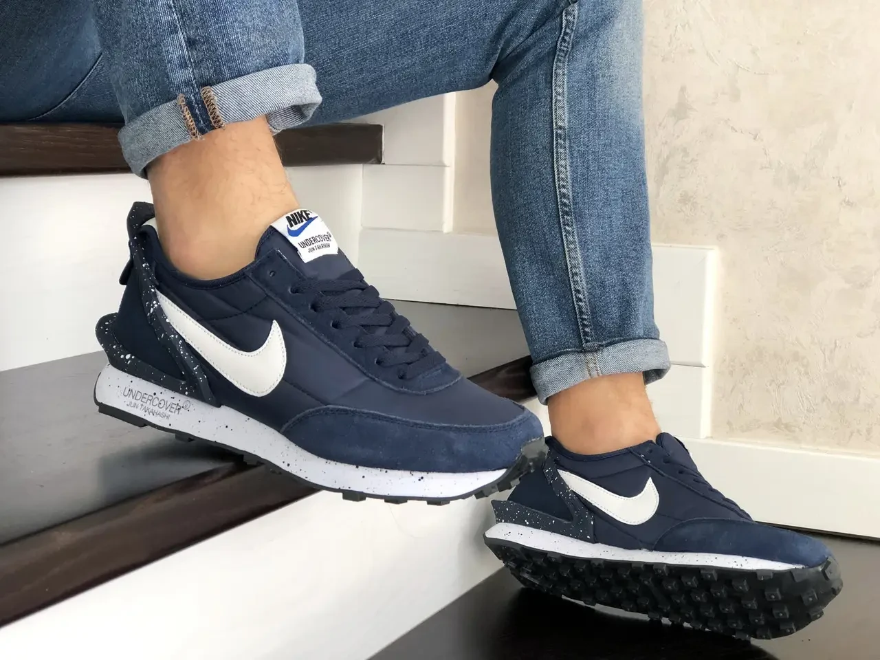 Літні чоловічі кросівки Nike Daybreak Undercover "Blue Jay" (Розмер 44, 45, 46)