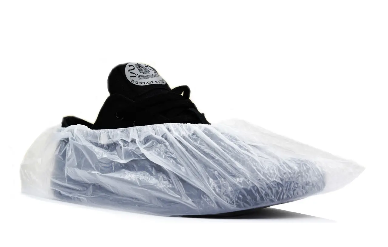 Купить Белые бахилы одноразовые полиэтиленовые, 3,5 гр/пара (для ...