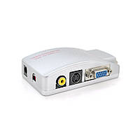 Адаптер Voltronic VGA - VGA+S-Video+RCA, (F/F), Grey (YT-C-VGA(IN)/S-Video(OUT)/05930)