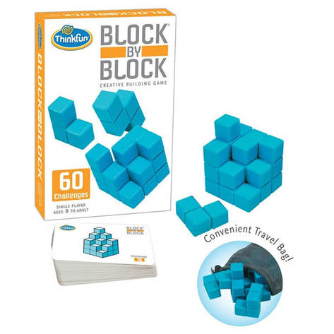 Настільна гра-головоломка Блок за блоком (Block By Block) 5931 ThinkFun, фото 2