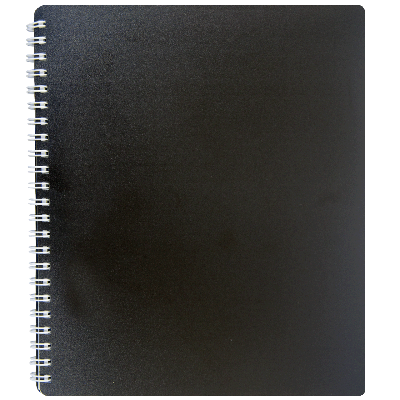 Зошит для нотаток CLASSIC, B5, 80 арк., клітинка, пластикова обкладинка, чорний, фото 1