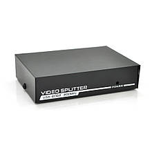 Активний спліттер VGA сигналу Voltronic KV-FJ2502S 200MHz 2 Port, DC5V / 1A (VGA2002/03357)
