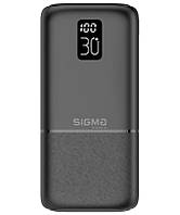 Універсальна мобільна батарея Sigma mobile X-Power SI30A3QL 30000mAh Black (4827798423912)