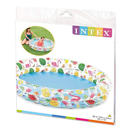 Дитячий надувний басейн Intex 59421, 122х25 см, фото 2