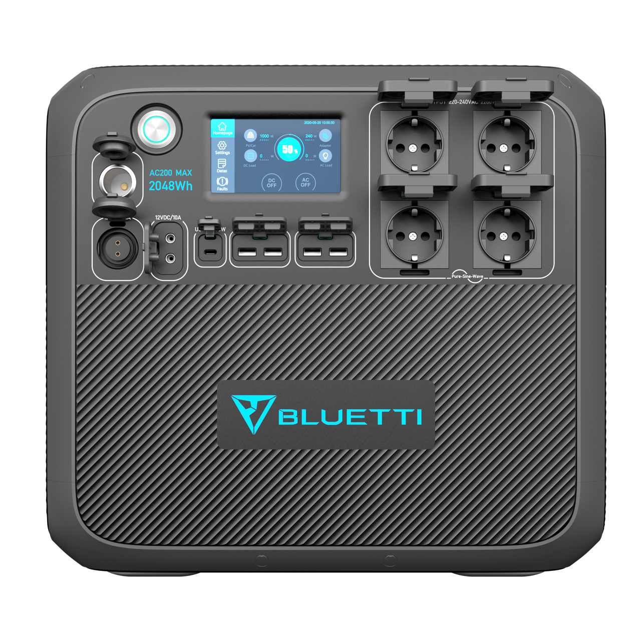 BLUETTI AC200MAX 2200W портативна зарядна станція