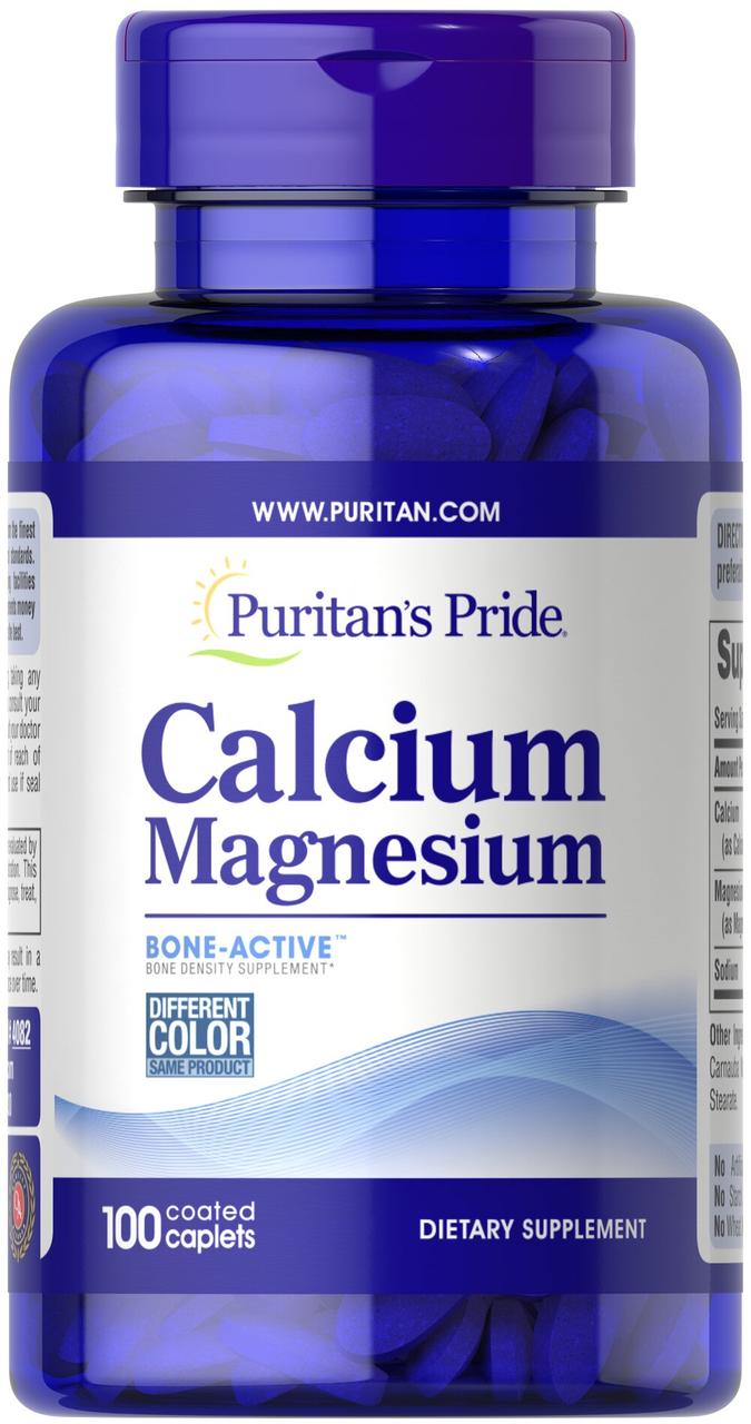 Puritan's Pride Calcium Magnesium 100 tabs