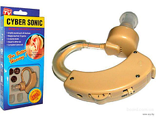 Слуховий апарат Cyber Sonic + 3 батарейки, фото 3