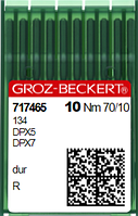 Голки GROZ-BECKERT DP*5 № 70 R (уп.10шт.)